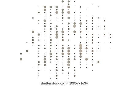 Light Black vector  cover with spots. Beautiful colored illustration with blurred circles in nature style. Pattern can be used as texture of water, rain drops.