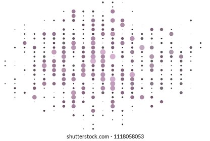 Light Black vector  cover with spots. Glitter abstract illustration with blurred drops of rain. New design for ad, poster, banner of your website.