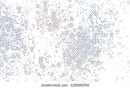 Light Black vector cover with spots. Abstract illustration with colored bubbles in nature style. Pattern for ads, leaflets.