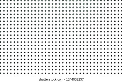 Light Black vector cover with spots. Blurred decorative design in abstract style with bubbles. Design for posters, banners.
