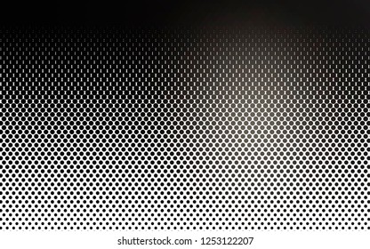 Light Black vector cover with spots. Blurred decorative design in abstract style with bubbles. Template for your brand book.
