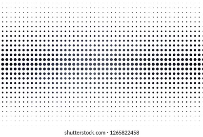 Light Black vector cover with spots. Abstract illustration with colored bubbles in nature style. Template for your brand book.