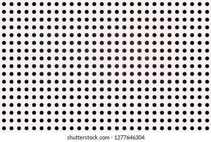 Light Black vector cover with spots. Blurred decorative design in abstract style with bubbles. Pattern of water, rain drops.