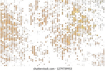 Light Black vector cover with spots. Glitter abstract illustration with blurred drops of rain. Pattern for ads, leaflets.