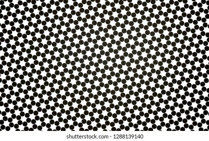 Light Black vector cover with spots. Beautiful colored illustration with blurred circles in nature style. Template for your brand book.
