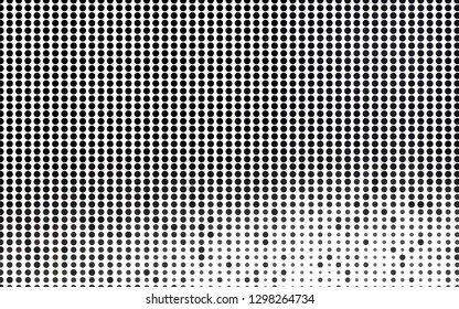 Light Black vector cover with spots. Abstract illustration with colored bubbles in nature style. Design for business adverts.