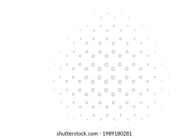 Light black vector cover with spots. Modern abstract illustration with colorful water drops. Design for business adverts.