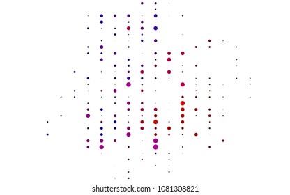 Light Black vector  layout with circle shapes. Glitter abstract illustration with blurred drops of rain. The pattern can be used for ads, leaflets of liquid.