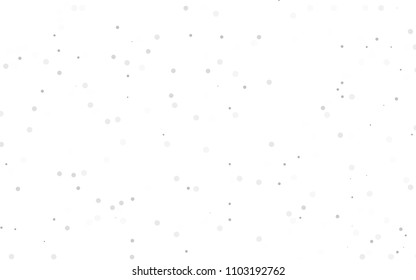 Light Black vector  layout with circle shapes. Modern abstract illustration with colorful water drops. New design for ad, poster, banner of your website.