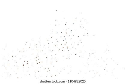 Light Black vector  layout with circle shapes. Glitter abstract illustration with blurred drops of rain. Beautiful design for your business natural advert.