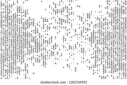 Light Black vector layout with circle shapes. Abstract illustration with colored bubbles in nature style. Pattern for ads, leaflets.