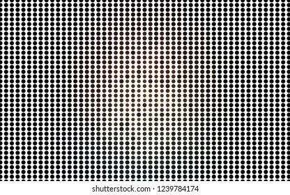 Light Black vector layout with circle shapes. Blurred bubbles on abstract background with colorful gradient. Pattern for beautiful websites.