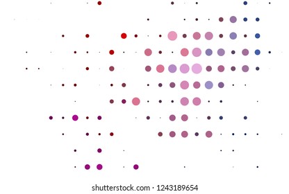 Light Black vector layout with circle shapes. Illustration with set of shining colorful abstract circles. Design for posters, banners.