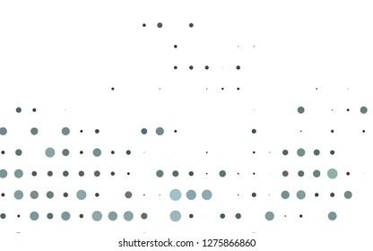 Light Black vector layout with circle shapes. Blurred bubbles on abstract background with colorful gradient. Design for business adverts.