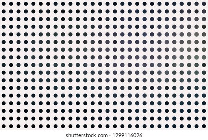 Light Black vector layout with circle shapes. Blurred decorative design in abstract style with bubbles. Template for your brand book.
