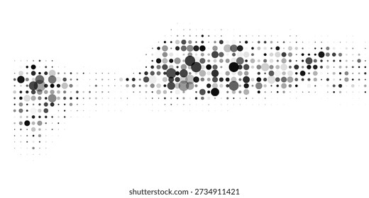 Diseño de Vector negro claro con Formas circulares. Diseño decorativo borroso en un estilo abstracto con burbujas. Una Plantilla para su libro de marca.