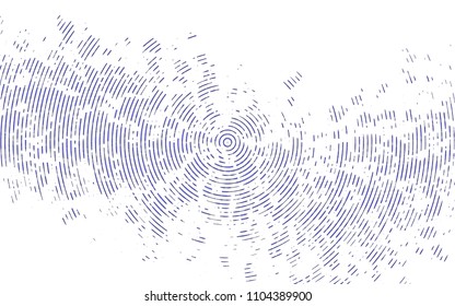 Light Black vector layout with flat lines. Modern geometrical abstract illustration with staves. The template can be used as a background.