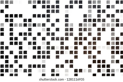 Light Black vector layout with lines, rectangles. Illustration with set of colorful rectangles. Smart design for your business advert.