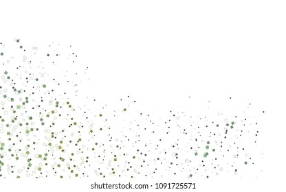 Light Black vector modern geometrical background. Abstract template. Geometric pattern in square style with gradient.