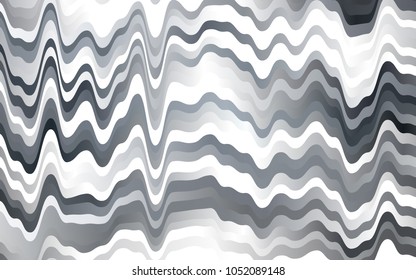 Light Black vector pattern with bubble shapes. Colorful illustration in abstract marble style with gradient. The template for cell phone backgrounds.