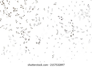 Light black vector pattern with chaotic shapes. Illustration with colorful gradient shapes in abstract style. Background for a cell phone.