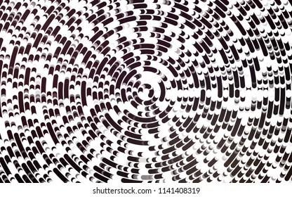 Light Black vector pattern with lamp shapes. An elegant bright illustration with gradient. A completely new marble design for your business.