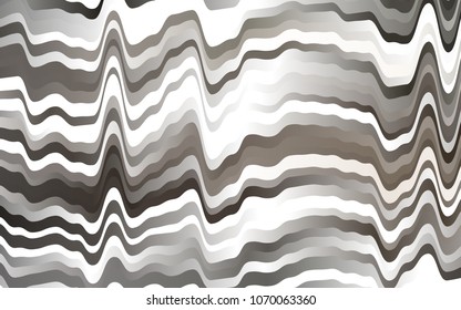 Light Black vector pattern with lava shapes. Shining crooked illustration in marble style. Pattern for your business design.