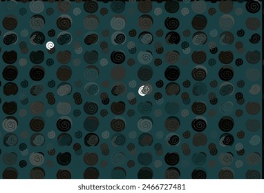 Light Black vector pattern with lava shapes. Brand new colored illustration in marble style with gradient. A completely new marble design for your business.