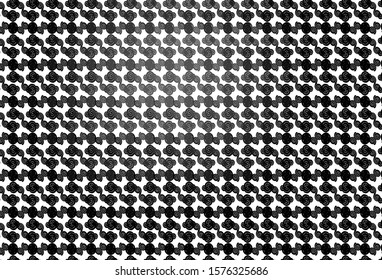 Light Black vector pattern with lines, ovals. An elegant bright illustration with gradient. Pattern for your business design.