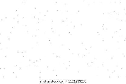 Light Black vector  pattern with spheres. Modern abstract illustration with colorful water drops. The pattern can be used for aqua ad, booklets.