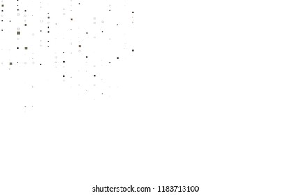 Light Black vector polygonal illustration consisting of rectangles. Rectangular design for your business. Creative geometric background in origami style with gradient.