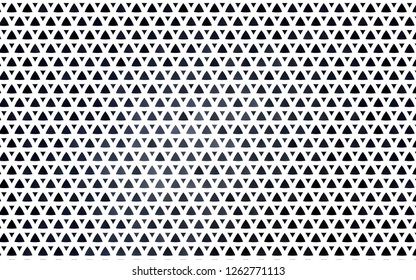 Light Black vector seamless cover in polygonal style. Illustration with set of colorful triangles. Pattern for design of fabric, wallpapers.