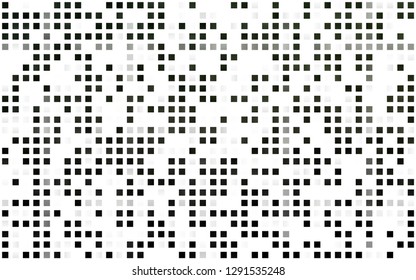 Light Black vector seamless cover in polygonal style. Rectangles on abstract background with colorful gradient. Design for textile, fabric, wallpapers.