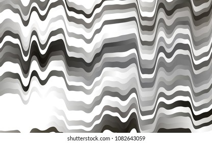 Light Black vector template with abstract lines. Colorful abstract illustration with gradient lines. The template for cell phone backgrounds.