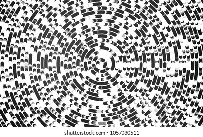 Light Black vector template with bent ribbons. Brand-new colored illustration in marble style with gradient. Pattern for your business design.