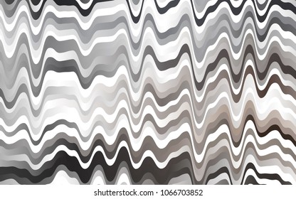 Light Black vector template with bubble shapes. Geometric illustration in marble style with gradient.  Marble design for your web site.