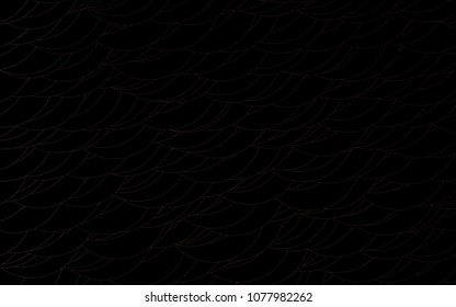 Light Black vector  template with circles. Modern abstract illustration with colorful water drops. Pattern can be used as texture of water, rain drops.