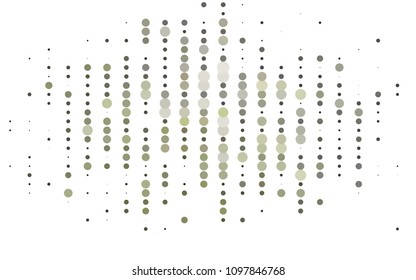 Light Black vector  template with circles. Blurred decorative design in abstract style with bubbles. The pattern can be used for aqua ad, booklets.