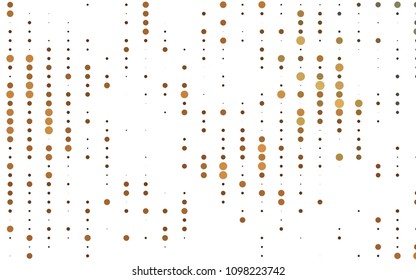 Light Black vector  template with circles. Abstract illustration with colored bubbles in nature style. The pattern can be used for aqua ad, booklets.