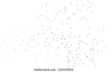 Light Black vector  template with circles. Modern abstract illustration with colorful water drops. The pattern can be used for aqua ad, booklets.