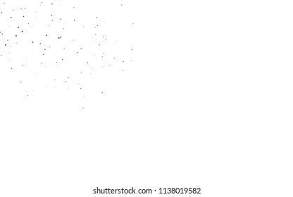 Light Black vector  template with circles. Modern abstract illustration with colorful water drops. Completely new template for your brand book.