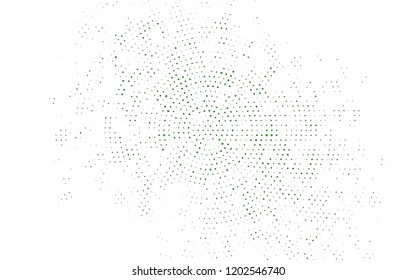 Light Black vector template with circles. Blurred decorative design in abstract style with bubbles. Pattern for beautiful websites.