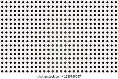 Light Black vector template with circles. Beautiful colored illustration with blurred circles in nature style. Design for business adverts.