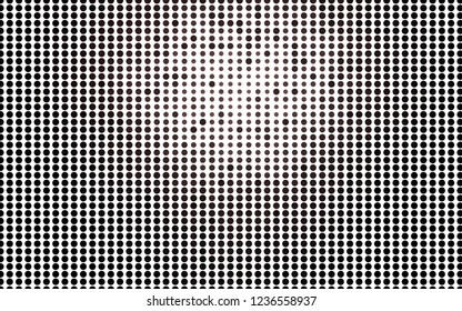 Light Black vector template with circles. Abstract illustration with colored bubbles in nature style. Design for business adverts.