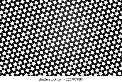Light Black vector template with circles. Glitter abstract illustration with blurred drops of rain. Pattern for ads, leaflets.