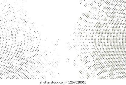 Light Black vector template with circles. Illustration with set of shining colorful abstract circles. Pattern of water, rain drops.