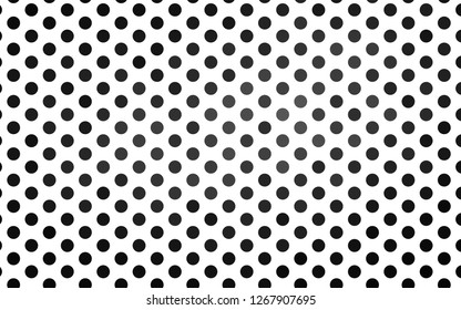 Light Black vector template with circles. Abstract illustration with colored bubbles in nature style. Design for posters, banners.