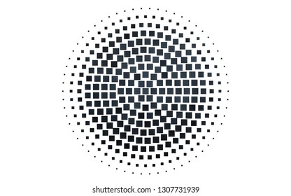 Light Black vector template with crystals, rectangles. Illustration with set of colorful rectangles. The template can be used as a background.