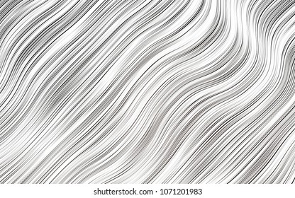 Light Black vector template with lava shapes. Creative geometric illustration in marble style with gradient. Textured wave pattern for backgrounds.