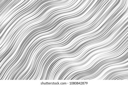 Light Black vector template with lava shapes. Creative illustration in halftone marble style with gradient. Marble style for your business design.